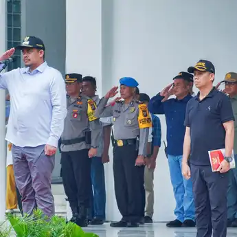 Pimpin Apel Penertiban APK, Bobby  Nasution Ajak Semua Jaga Kekondusifan Kota Medan