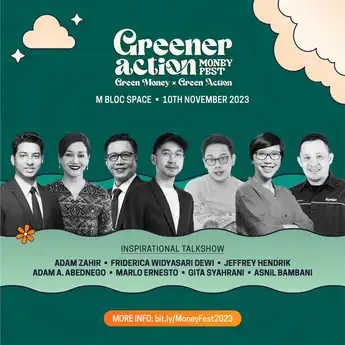 Kontan Kembali Gelar GreenerAction Moneyfest 2023 di M Block Space