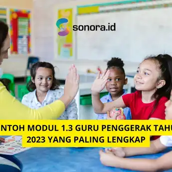 Contoh Modul 1.3 Guru Penggerak Tahun 2023 yang Paling Lengkap