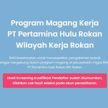 Contoh Soal Tes Potensi Akademik (TPA) Program Magang PT. Pertamina Hulu Rokan WK-Rokan