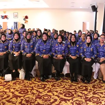 Ini Tema Syukuran Hari Ulang Tahun (HUT) Korpri  Ke- 52 Polda Sumsel