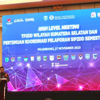 Dorong PAD dan Kesehatan Fiskal, KPwBI Provinsi Sumsel Gelar High Level Meeting Tim Percepatan dan Perluasan Digitalisasi Daerah (TP2DD) Wilayah Sumatera Selatan