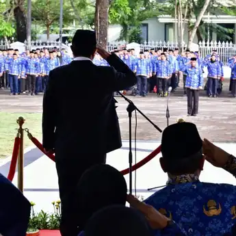 3 Contoh Teks Sambutan HUT ke-53 KORPRI Tahun 2024 untuk Upacara