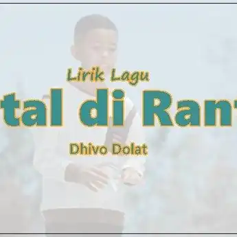 Lirik 'Natal di Rantau' Milik Dhivo Dolat, Cocok Buat Merayakan Natal