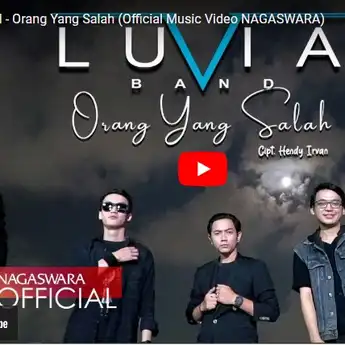 Lirik Lagu Orang yang Salah - Luvia Band, Viral di TikTok