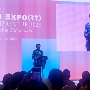 Buka UMKM EXPO(RT) BRILIANPRENEUR 2023, Presiden Joko Widodo Apresiasi Keberpihakan BRI Majukan UMKM