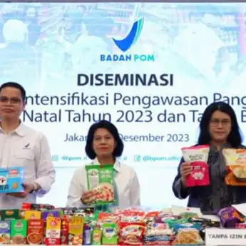 Jelang Nataru, BPOM RI Bersama 76 UPT Lakukan Inwas Obat dan Makanan