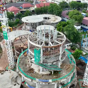 Target Selesai di Akhir 2024, Pembangunan 2 Mega Proyek Di Kalsel Ini Dilanjutkan Tahun Ini