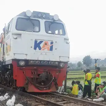 Evakuasi Gerbong Kereta Berhasil, Jalur KA Cicalengka-Haurpugur Kembali Normal