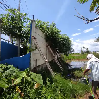 Pagar Instalasi Farmasi Ambruk, Pemko Banjarmasin Angkat Bicara: