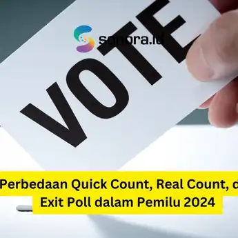 Perbedaan Quick Count, Real Count, dan Exit Poll dalam Pemilu 2024
