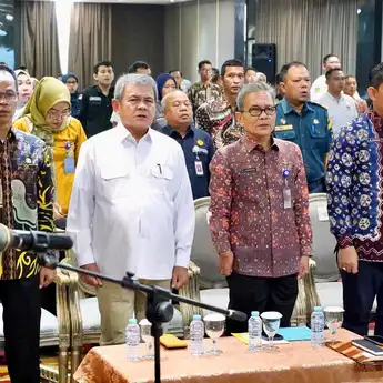 Sekda Buka Rapat Pembinaan Forum Perencanaan Daerah Provinsi Sumsel
