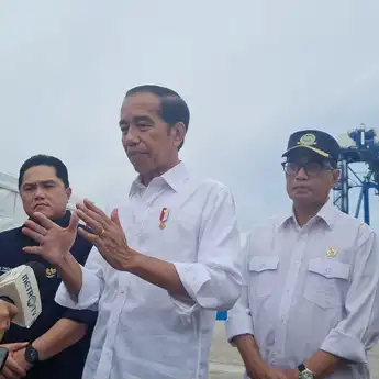 Diresmikan Jokowi, MNP Terbesar Kedua Setelah Tanjung Priuk