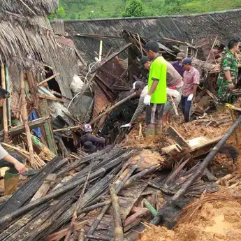 Tertimpa Tanah Setinggi 3 Meter, Korban Tewas Akibat Longsor di Sragen