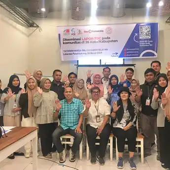 Organisasi Penyintas Sosialisasikan Aplikasi dan Website Lapor TBC di Makassar