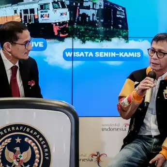Kemenparekraf Kolaborasi dengan KAI dan ASTINDO Hadirkan "Bundling Paket Wisata Kereta Ap