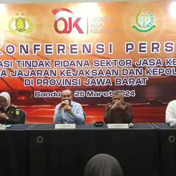 OJK: Penegak Hukum Di Jabar Harus Paham Tindak Pidana Jasa Keuangan