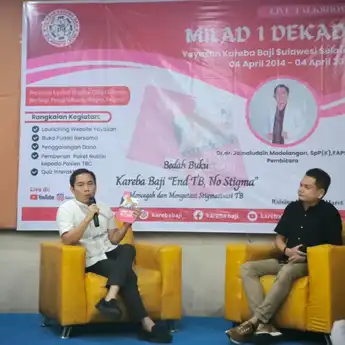 Bedah Buku, Yayasan Kareba Baji Sulsel Ungkap Stigma dan Diskriminasi Pasien Tuberkulosis