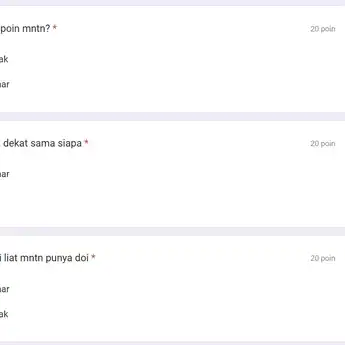 2 Link Ujian Gagal Move On Gamon Google Form Terbaru dan Tutorialnya