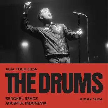 Siap-siap Beli Tiket! The Drums Asia Tour 2024: Live in Jakarta