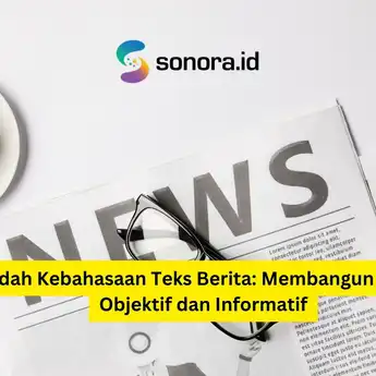 Kaidah Kebahasaan Teks Berita: Membangun Narasi Objektif dan Informatif