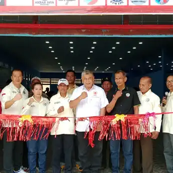 H. Nanang Setiabudi Resmikan Arena dan Sekretariat Gedung PTMSI Pontianak