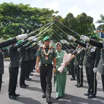 Rangkaian Sertijab Pangdam II/Swj, Digelar Apel Penyerahan Pasukan