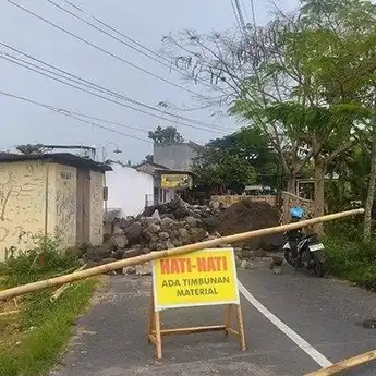 Proyek Pelebaran Jalan, Jembatan Sekarsuli Klaten Ditutup 4 Bulan Kedepan