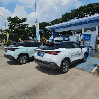 15 SPKLU Dijajal Tim EV Journey Experience Jakarta - Mandalika di Sepanjang Rute Tol Palikanci