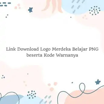 Link Download Logo Merdeka Belajar PNG beserta Kode Warnanya