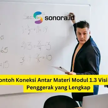 Contoh Koneksi Antar Materi Modul 1.3 Visi Guru Penggerak yang Lengkap