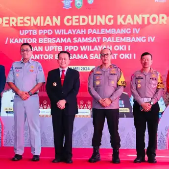Kantor Bersama Samsat Palembang IV Resmi Beroperasi, Ini Pesan Kapolda Sumsel