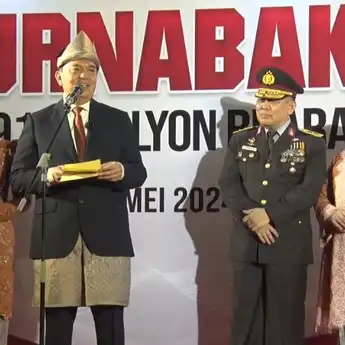 Memasuki Purna Bakti, 12 Alumni Akpol 91 Batalyon Bhara Daksa Dilepas di Bumi Sriwijaya