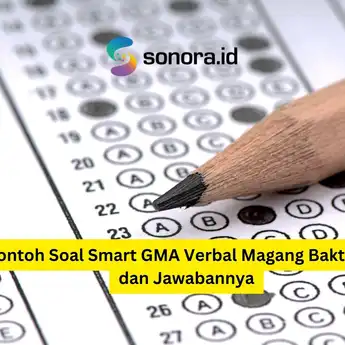 Contoh Soal Smart GMA Verbal Magang Bakti BCA dan Jawabannya