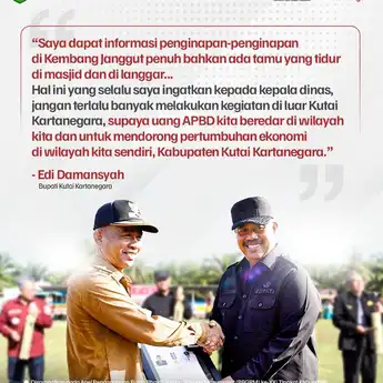 Bupati Minta Dinas Agar Tidak Banyak Melakukan Kegiatan Diluar Kukar