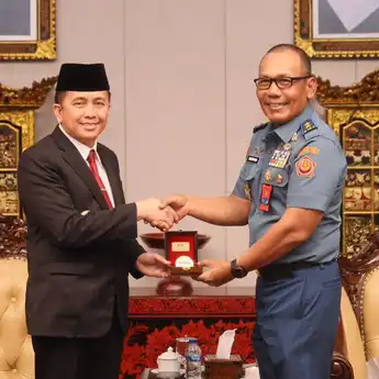 Pj Gubernur Agus Fatoni Minta Dukungan TNI dalam Jaga Kondusifitas Sumsel, Jelang Pelaksanaan Pilkada Serentak Tahun 2024