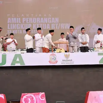 Baznaz RI Nobatkan Danny Pomanto sebagai Duta Zakat Nasional
