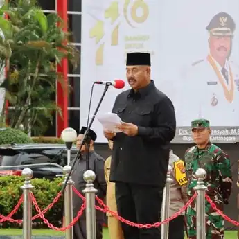 Bupati Pimpin Upacara Harkitnas di Kukar, Indonesia Bangkit Menuju Indonesia Emas