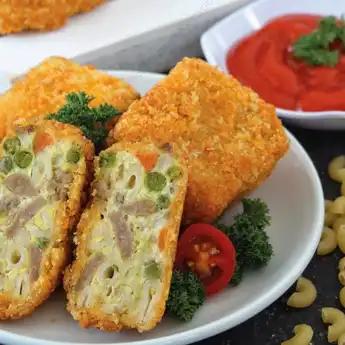Resep Macaroni Schotel Goreng: Mudah, Enak, Krispi, dan Gurih