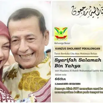 Profil Syarifah Salma, Istri Habib Luthfi yang Dikabarkan Meninggal Dunia