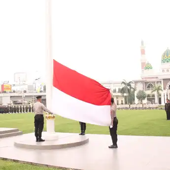Peringati Hari Lahir Pancasila, Polda Sumsel Siap Wujudkan Indonesia Emas 2045