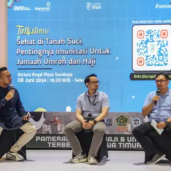 Bio Farma Sebut Pentingnya Vaksinasi Meningitis Sebelum Melaksanakan Ibadah Haji