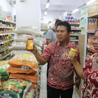 Pemkab Landak Lakukan Sidak Pasar, Untuk Monitor Kebutuhan Pokok