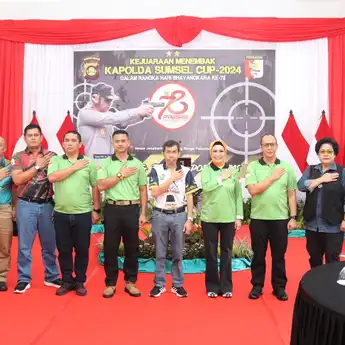Kapolda Cup 2024: Ajang Kompetisi Menembak di Palembang Resmi Dibuka