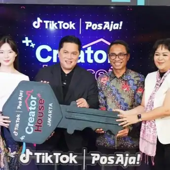 Pos Indonesia Ajak TikTok Luncurkan Rumah Kreatif Untuk UMKM, Konten Kreator dan Masyarakat Umum