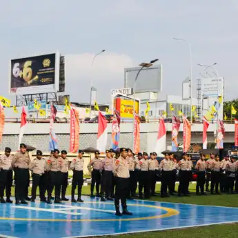 Polda Sumsel Gelar Apel Kesiapan Penanganan Karhutla
