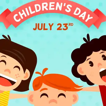 40 Poster Selamat Hari Anak Nasional 2024, Keren, Menarik dan Kreatif