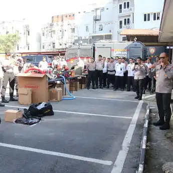 Polda Sumsel Fokus pada Kesiapan Peralatan dan Personel untuk Tangani Karhutla