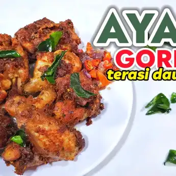 Resep Membuat Ayam Goreng Terasi Daun Jeruk yang Nikmat     