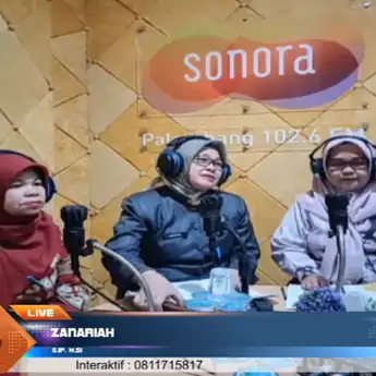 Live Talkshow Sonora Palembang: Pemutakhiran Pendataan Keluarga 2024